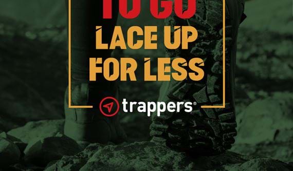 Trappers SALE (Lace Up For Less) Count Down Digital Assest 1 Day 1080 X 1920
