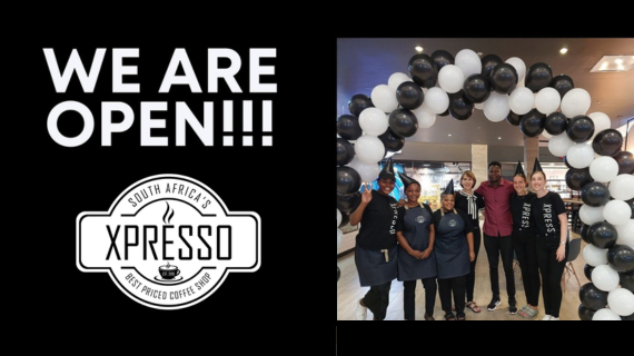 Xpresso Café is now open