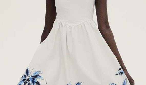 Cotton Strappy Dress R699