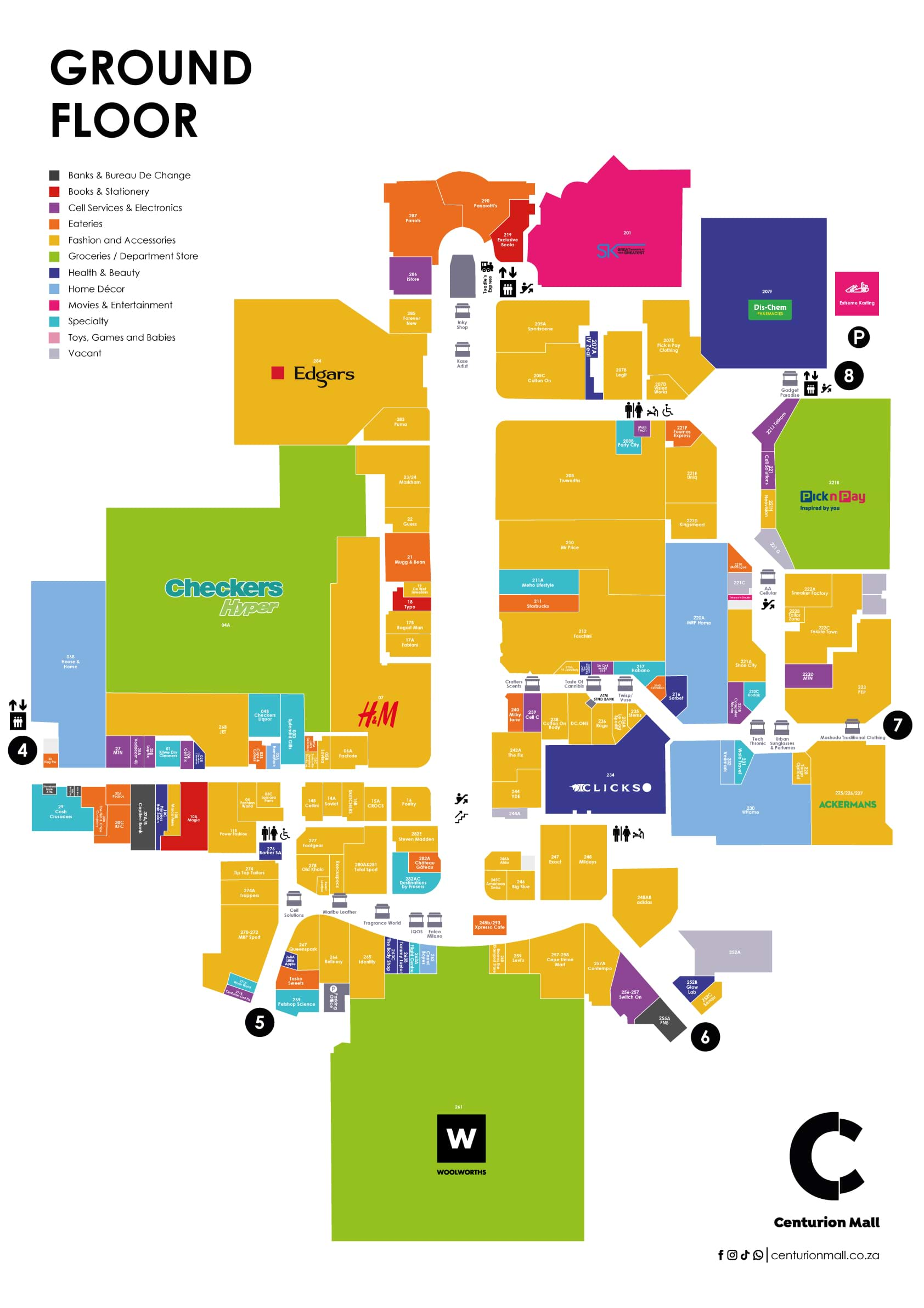 Centurion Mall Mall Map Design 08 01 2025 02