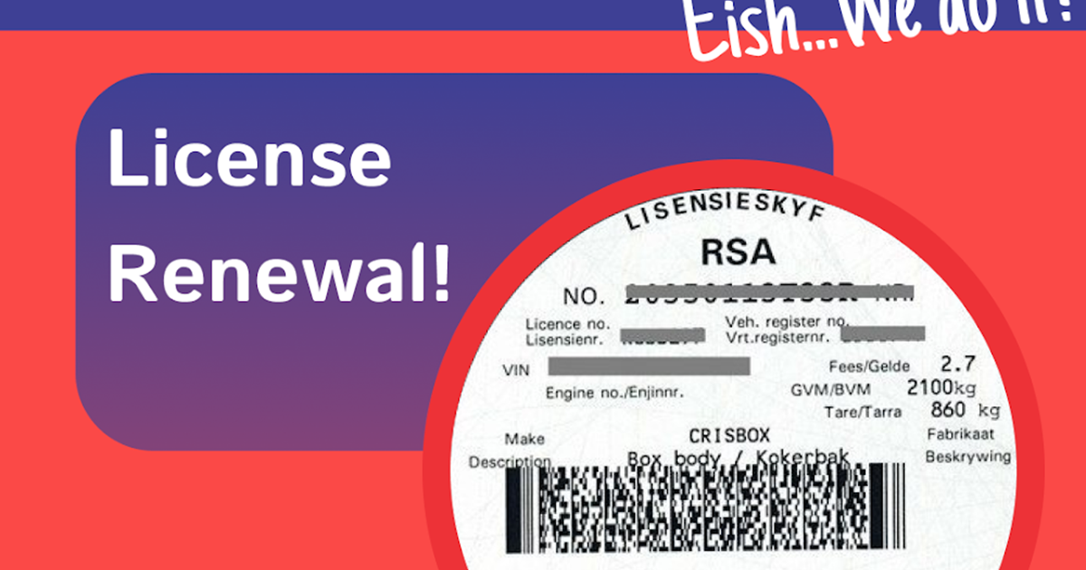 Licence Renewal now available | Centurion Mall