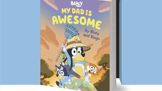 Make a Card for Dad: Bluey!