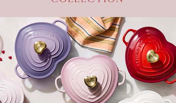 Lecreuset Heartcollection 3