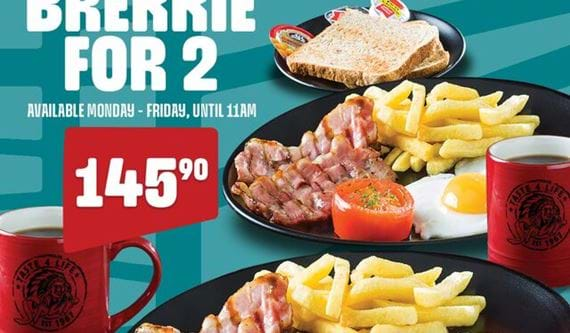 Unreal Brekkie for 2... | Centurion Mall