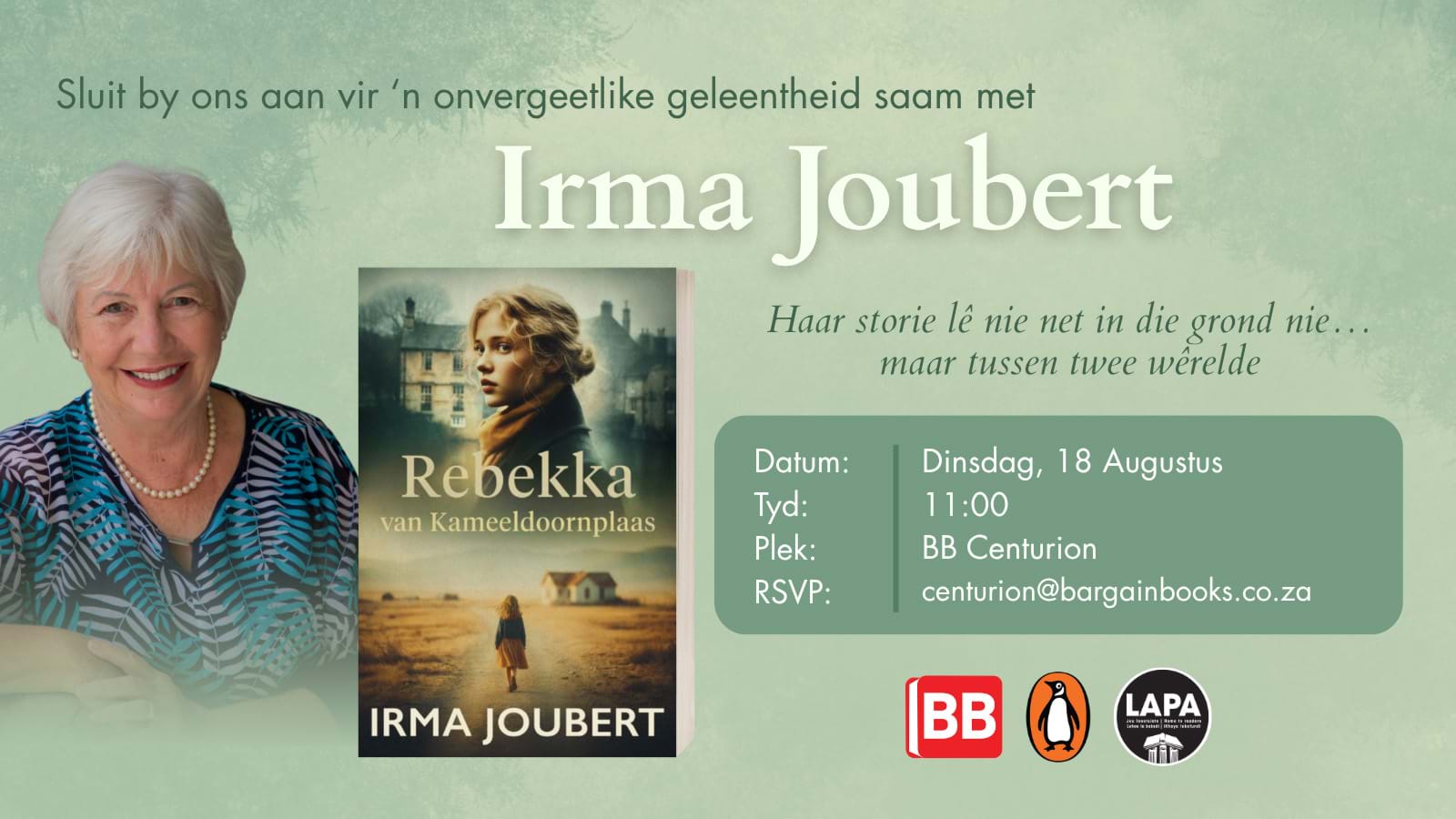 Rebekka van Kameeldoornplaas deur Irma Joubert